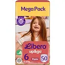 Підгузки-трусики Libero Up&Go 6 (13-20 кг) 50 шт.