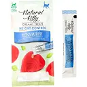 Лакомство для кошек Natural Kitty крем-снеки для кошек пюре из тунца контроль веса для стерилизованных 4 шт 12 г