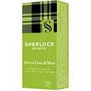 Чай зелений Sherlock Secrets Green Lime & Mint 45 г (25 шт x 1.8 г)