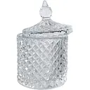 Цукорниця скляна Crystal Leo 250 мл з кришкою (83000182_YBCG-182)