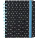 Блокнот на спіралі Axent B6+ клітинка 120 аркушів графітовий (8461-3-A)