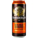 Уценка. Пиво Grimbergen Double Ambree, темное, 6,5%, ж/б, 0,5 л (797415)