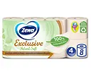 Уцінка. Туалетний папір Zewa Exclusive Natural Soft чотиришаровий 8 рулонів