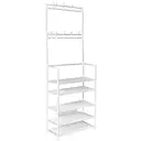 Напольная вешалка Supretto для одежды с полками для обуви (8207)