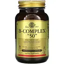 Вітаміни Solgar B-Complex "50" 100 вегетаріанських капсул