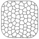 Решетка в раковину IdeaHome квадратная 30х30 см металлик (1151-IH-металлик)