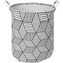 Кошик Idea Home Geometry тканинний 40x50 см (TC-39 круг. ткан. Geometry)