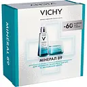 Новогодний набор Vichy Mineral 89 Рождество Гель-бустер 50 мл + Крем для лица 50 мл
