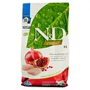 Сухой беззерновой корм для кошек Farmina N&D Grain Free Prime Cat Chicken&Pomegranate Adult, курица и граната, 1,5 кг