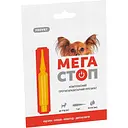 Краплі на холку для собак ProVET Мега Стоп від зовнішніх та внутрішніх паразитів до 4 кг 1 піпетка по 0.5 мл (PR241745)