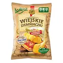 Чипси картопляні Wiejskie Ziemniaczki зі смаком шинки та сиру 130 г