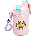 Термос дитячий Happy Life G.Duck HP18309P з трубочкою та гвинтовою кришкою 460 мл, рожевий