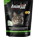 Силикагелевый наполнитель для кошек AnimAll Кристаллы изумруда 3.8 л