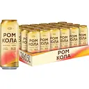 Упаковка напою слабоалкогольного Оболонь Ром Кола 8% 12 л з/б (0.5 л х 24 шт.)