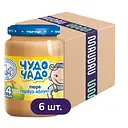 Упаковка пюре Чудо-Чадо Гарбуз-яблуко з цукром 1.02 кг (170 г х 6 шт.)