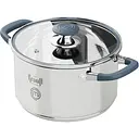 Кастрюля Krauff Profi со стеклянной крышкой 2.7 л 18 см (26-238-085)