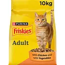 Сухой корм для котов Friskies с курицей и овощами 10 кг