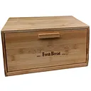 Хлебница деревянная SnT 34.6х28х17.8 см бежевая (8834)