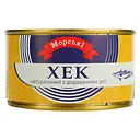 Хек натуральний Морські з додаванням олії 240 г
