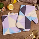 Набор MirSon №7001: прихватка, 17х17 см и рукавичка, 27х17 см, разноцветный (2200006772682)