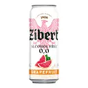 Безалкогольне пиво Zibert Grapefruit, світле, 0,5%, 0,5 л