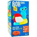 Натуральні цукерки Bob Snail Яблуко-Груша з колекційною іграшкою Dragosnails 20 г