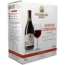 Вино столовое Голіцинські вина Каберне Совиньон южный полусладкое красное 9-12% 3 л