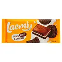 Шоколад молочный Roshen Lacmi Black White &amp; Caramel с печеньем 100 г (872109)