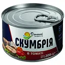 Скумбрия Домашні продукти в томате 200 г