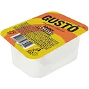 3 діп-поти соусів 25 г в асортименті у подарунок при купівлі товарів з категорії Продукти та Напої. К-ть подарунків обмежена. На 1 замовлення - 3 подарунки.