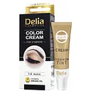 Крем-краска для бровей Delia Cosmetics с маслом арганы оттенок 1.0 Черная 15 мл