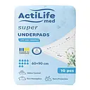 Пелюшки гігієнічні Actilife Med Super поглинаючі 60х90 см 10 шт.