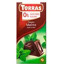 Шоколад черный Torras с мятой без сахара 75 г