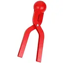 Форма для ліплення сніжків ТехноК червона (5088)