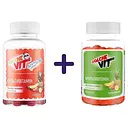 Набір: Вітаміни для дітей Dolche Vit Мультівітамін на основі пектину 60 желейних цукерок + вітаміни Dolche Vit Мультівітамін на основі пектину 60 желейних цукерок