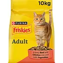 Сухий корм для котів Friskies з яловичиною, куркою та овочами 10 кг
