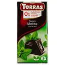 Шоколад черный Torras с мятой без сахара 75 г
