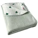 Плед Детский Lovely Svi Хлопок Муслин 100х130 см - двусторонний - Зеленый (501257)