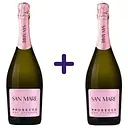 Вино ігристе San Mare Prosecco DOC Spumante екстрасухе біле 0.75 л х 2 шт.