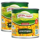 Кукуруза сахарная консервированная Щедра нива Суперсладкая из целых зерен вакуумированная 680 г (2 шт. х 340 г)