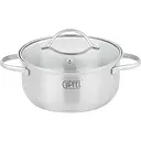 Каструля Gipfel Azalea зі скляною кришкою 2.5 л (51060) 
