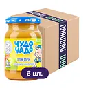 Упаковка пюре Чудо-чадо Персик-яблуко 1.02 кг (170 г х 6 шт.)