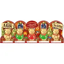 Шоколадные мишки Lindt Teddy Mini Perforated 50 г (5 шт. х 10 г)