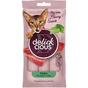 Ласощі для котів Delickcious крем тунець з алое 4 шт. х 15 г