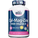 Комплекс мінералів з вітаміном D3 Haya Labs Calcium Magnesium & Zinc with Vitamin D 90 таблеток