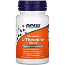 L-Теанін Now Foods L-Theanine 100 мг 90 жувальних таблеток