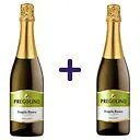 Напиток винный слабоалкогольный газированный Pregolino Fragola Bianco, полусладкий, 8,5% 1.5 л (2 шт. х 0.75 л)