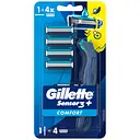 Станок для бритья Gillette Sensor 3+ Comfort 4 сменные картриджи