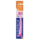 Зубная щетка детская Curaprox CS Baby с резинированной ручкой розовая