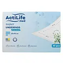 Пелюшки гігієнічні Actilife Med Super поглинаючі 60х90 см 30 шт.